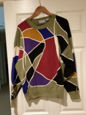 Men’s wool sweater.